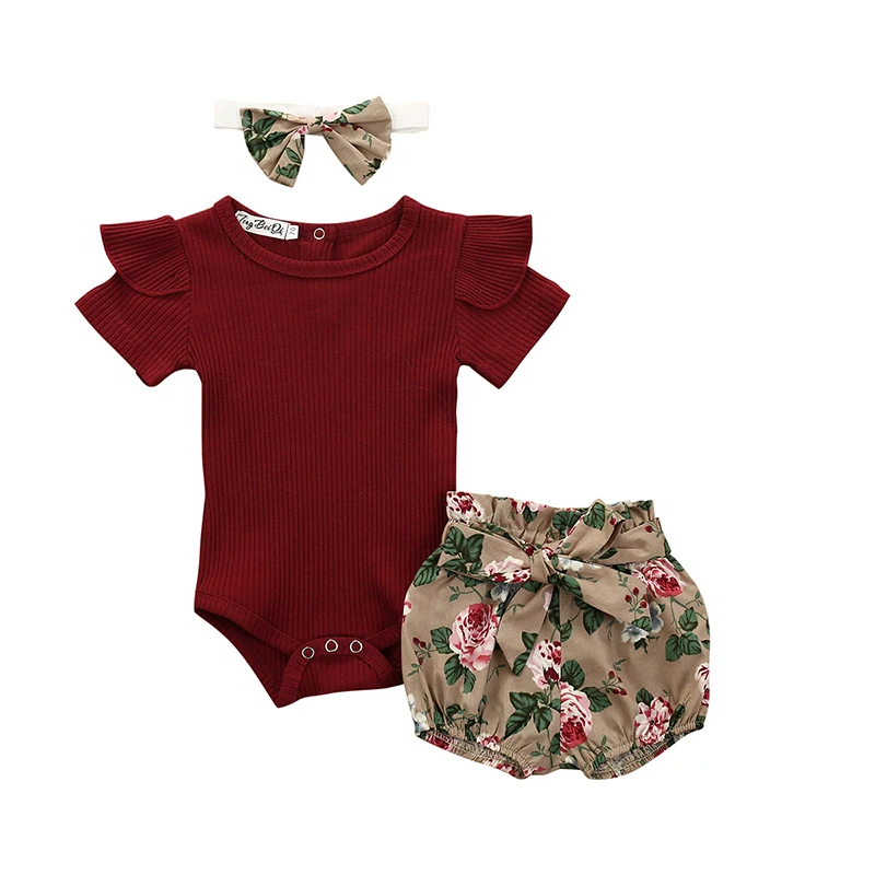Summer-Newborn-Baby-Girl-Clothes-Set-Solid-Color-Short-Sleeve-Ruffle-Romper-Tops-Flower-Short-Pants-1.webp