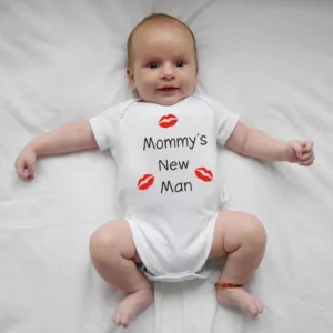 Newborn-Baby-Clothes-Short-Sleeve-Boy-Clothing-Mommy-s-New-Man-Design-100-Cotton-Rompers-De-1