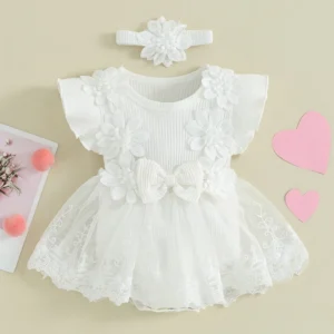 Newborn-Baby-Girl-Romper-Dress-Short-Sleeve-Mesh-Tutu-Dress-Baby-Girls-Lace-Mesh-Dress-Jumpsuits-1